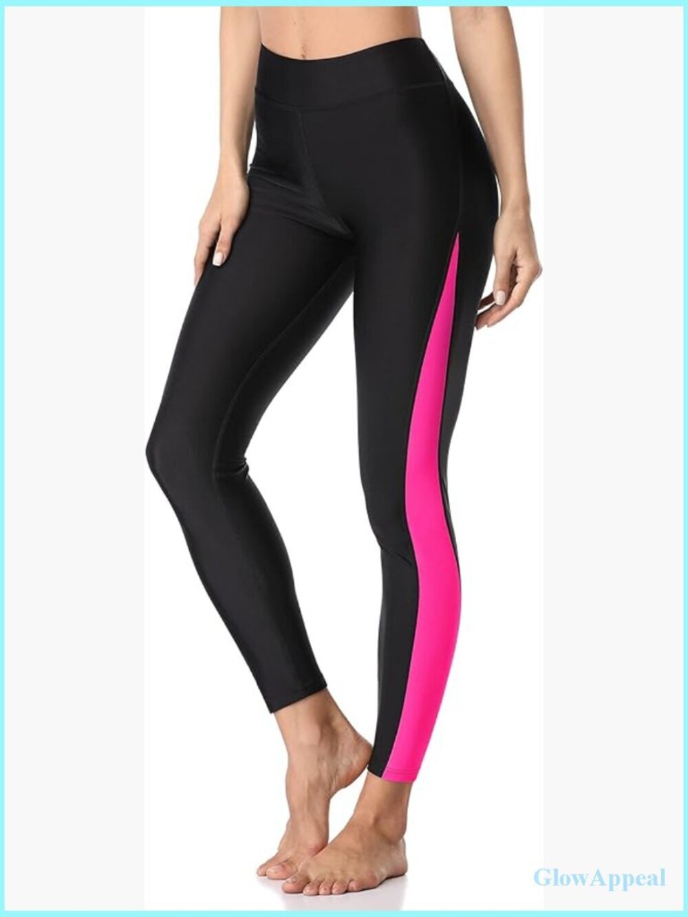 High Waisted Swim Pants - Women's Swim Leggings UPF 50+